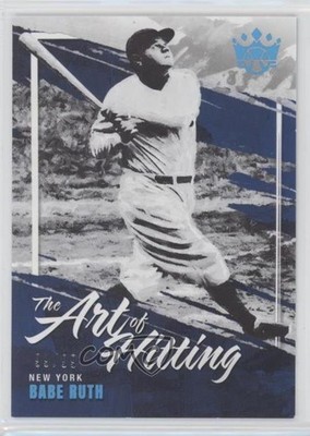 2022 Panini Diamond Kings The Art of Hitting Holo Blue 99/99 Babe Ruth HOF 1u6