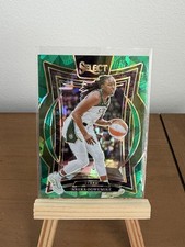 2025 Panini Select WNBA Nneka Ogwumike Green Ice Prizm Concourse Storm #80
