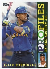 2026 Topps Series 1 Julio Rodriguez #TP-21 Ken Griffey Jr Profiles