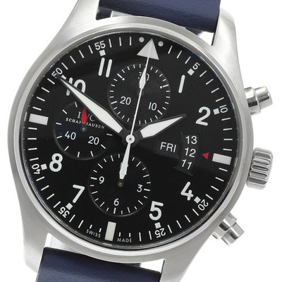 IWC SCHAFFHAUSEN Pilot watch IW377701 Chronograph Automatic Men's Watch_967199