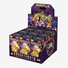 BLOKEES Saint Seiya Galaxy Version 04 GoldZodiac Blind Box Assembly Model Kits