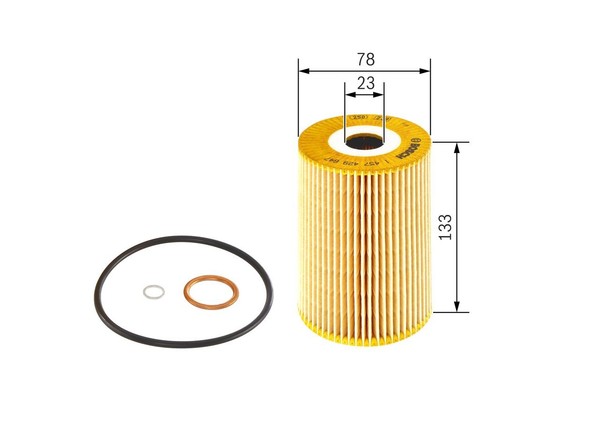 Bosch Oelfilter Fuer MB LKW 1457429647-image
