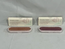 Mary Kay Powder Perfect Cheek Color .2 OZ 6210 Mulberry & 6205 Cashmere