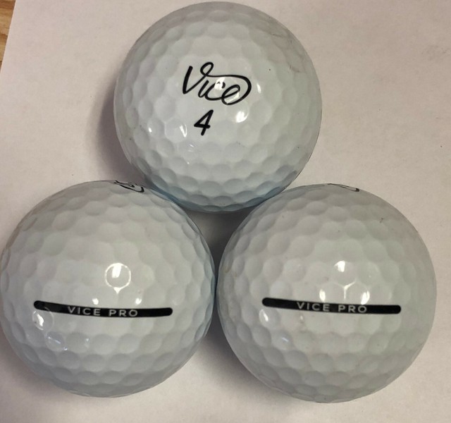 20 VICE PRO WHITE AAAAAAAAA Grade Golf Balls Plus "FREE SHIPPING" eBay