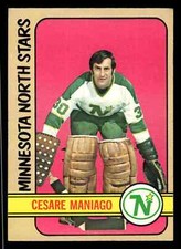 1972-73 Topps Cesare Maniago #104 - Minnesota North Stars