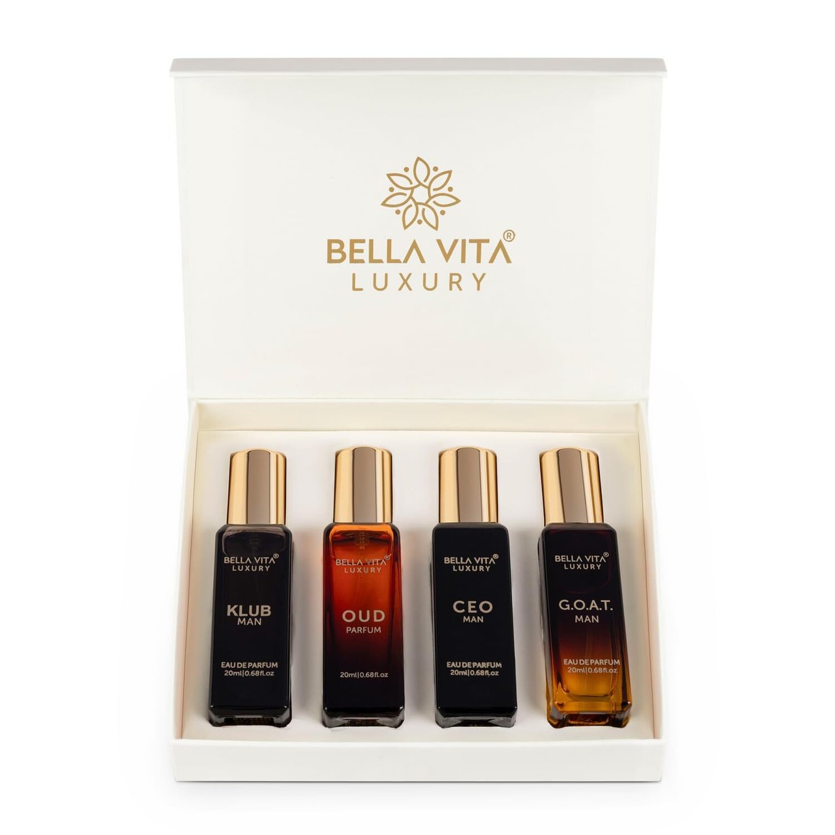 Bella Vita Luxury Unisex Eau De Parfum Gift Set x 20ml for Men