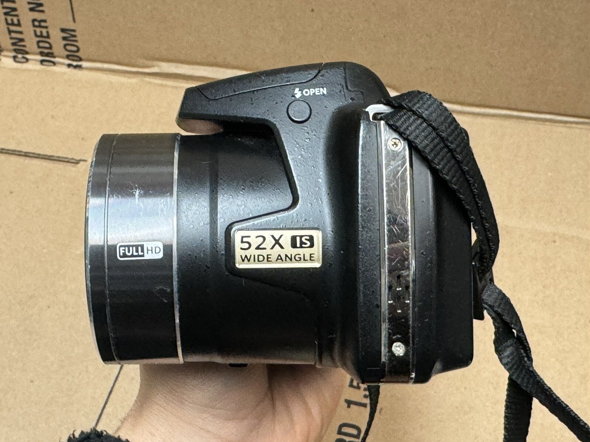 Kodak AZ525 PixPro Astro Zoom Digital Camera (TESTED) Black 16Mp