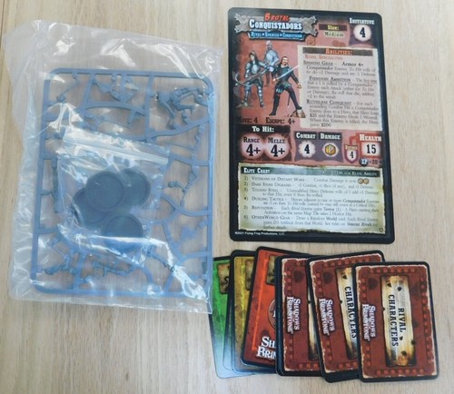 FFP Shadows Of Brimstone:Valley of the Serpent Kings Dread Inquisitors no box KS - Picture 2 of 2