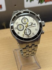 Torino Carrero Laser Graph Chronograph (Model CS17733SV) Silver CS17733SV_BU – Torino Carrero Watch main image 2