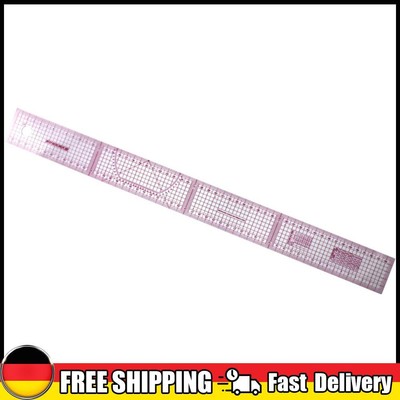Gerades Lineal DIY Nähen Patchwork Füße Schneider Yardstick Tuch Schneiden Linea
