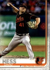 2019 Topps #552 David Hess Baltimore Orioles