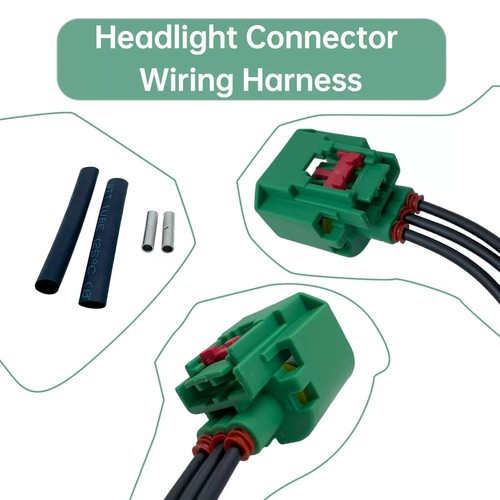 68064997aa Headlight Connector Wiring Harness Compatible With Chrysler&jeep&dodg - Picture 4 of 5