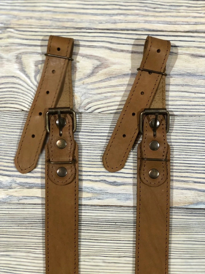 Real Leather Hunting Shotgun Rifle Sling Strap - Suede Padded - Image 4 of 4