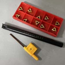 1*  SNR0010K11 Lathe Threading Boring Turning Tool Holder With + 10Pcs 11IR A60