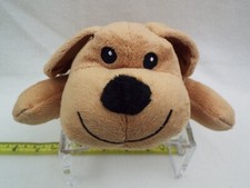 Melissa  Doug Gray Plush Puppy Dog Embroidered Eyes Whiskers 9" Replacement