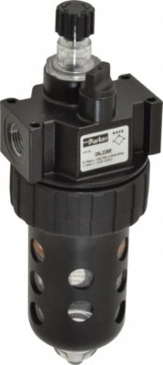Parker 3/8'' NPT, 150 Max psi Intermediate Mist Lubricator Polycarbonate Bowl ...