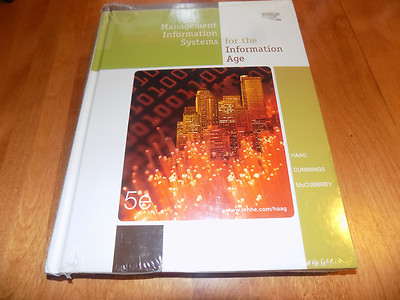 Management Information Systems for the Information Age HARDCOVER BOOK + CD NEW