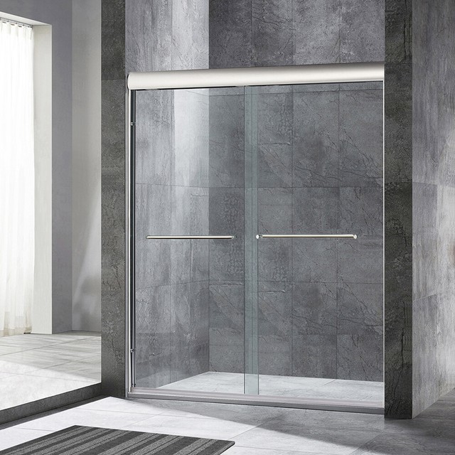 Download WOODBRIDGE 60"x72" Double Sliding Frameless Shower Door ...