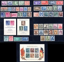 DDR 1955, Jahrgang komplett tadellos postfrisch, Mi. 285,-