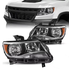 For Chevy Colorado 2015-2017 2018 2019 2020 2021 2022 Pair Headlights Headlamps
