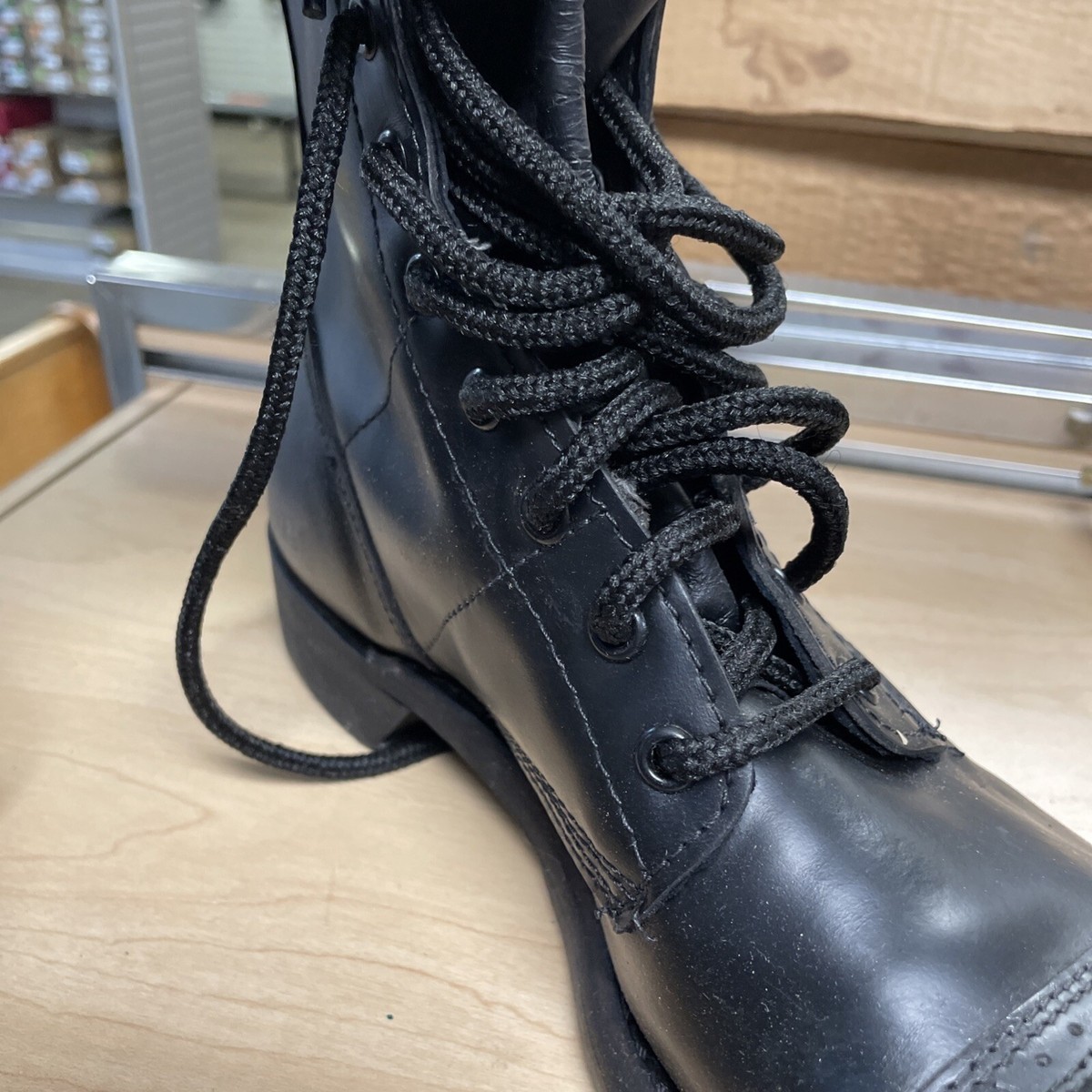 Corcoran Combat/Jump Boots,Men's 8.5,USA,NOS,Soft Capped Toe