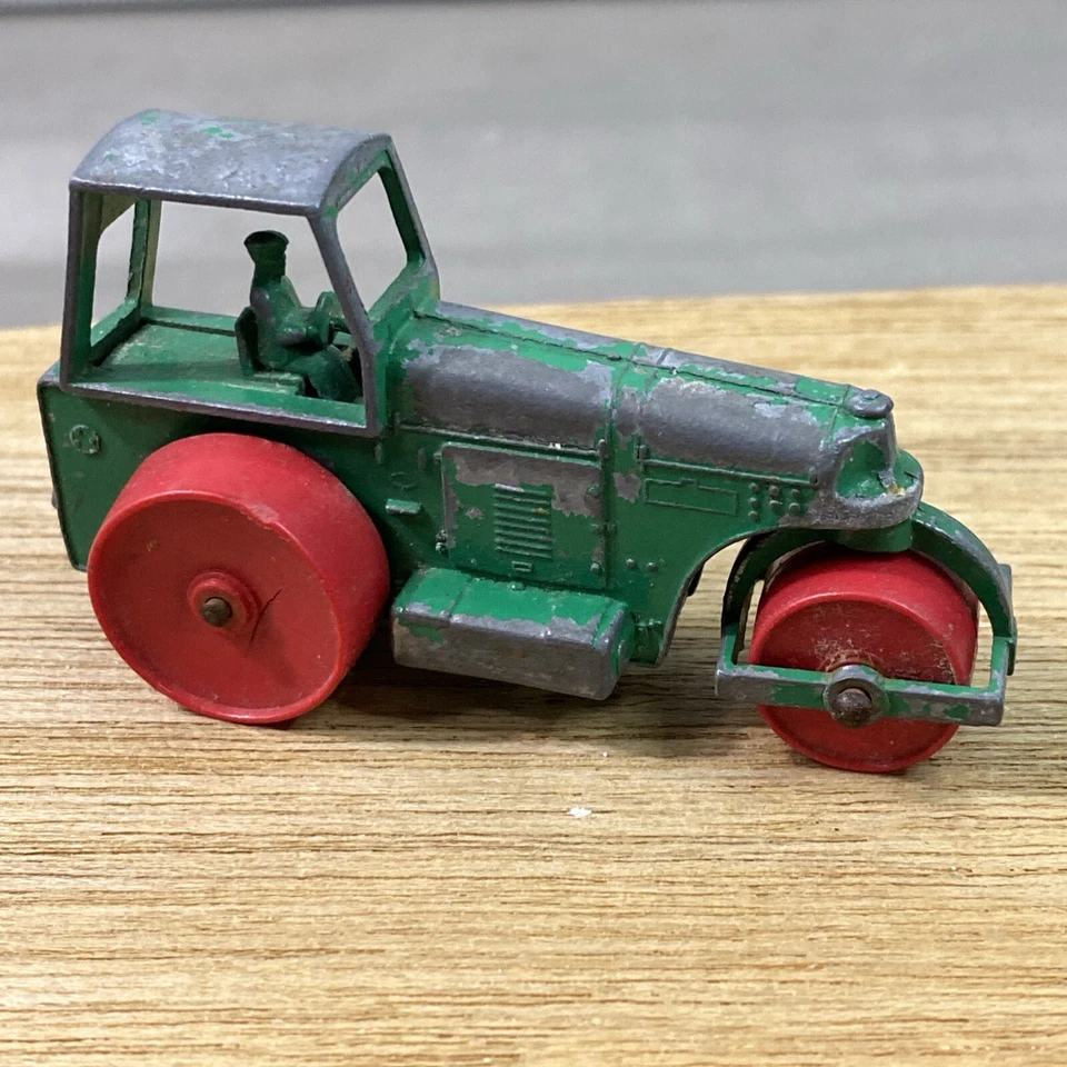 Matchbox Lesney Nº 1 Aveling Barford Road Roller Hecho en Inglaterra Foto 3 de 4