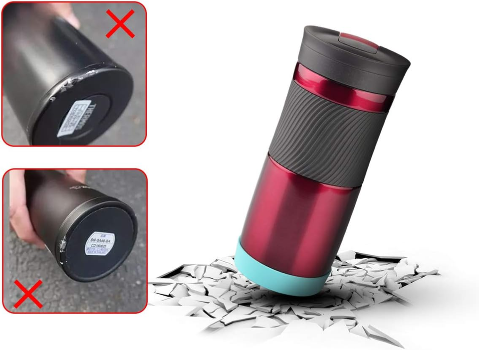 4 PCS 70Mm Bottle Boots Protective Silicone Sleeve Compatible with