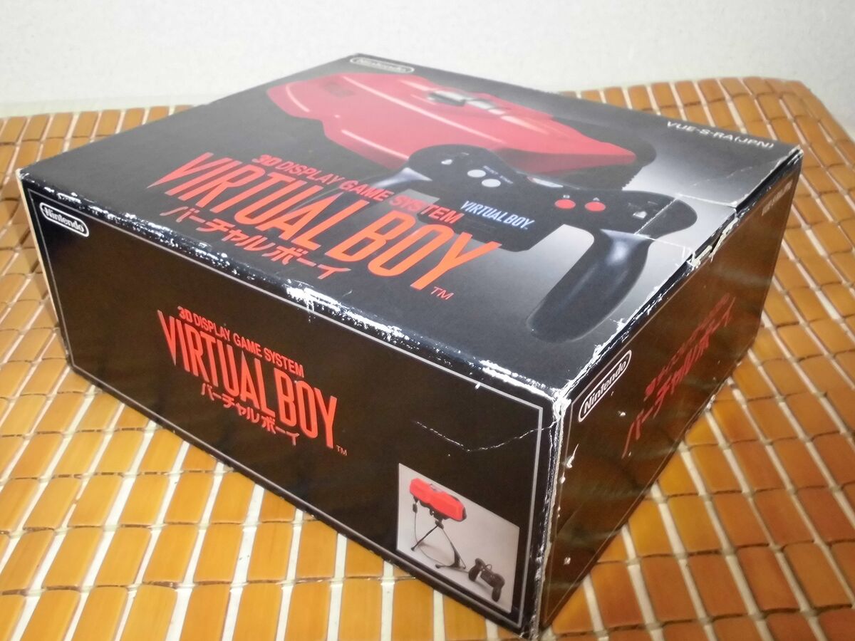 Nintendo Virtual Boy VUE-S-RA Game System Black Red NTSC-J Nintendo Virtual Boy VUE-S-RA Game System Black Red NTSC-J
