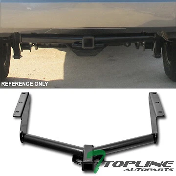 Topline For 2008-2012 Jeep Liberty Class 3 Trailer Hitch Tow Receiver 2" - Black - Image 3 of 4