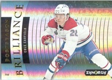 2021-22 Upper Deck Synergy Postseason Brilliance Cole Caufield Montreal
