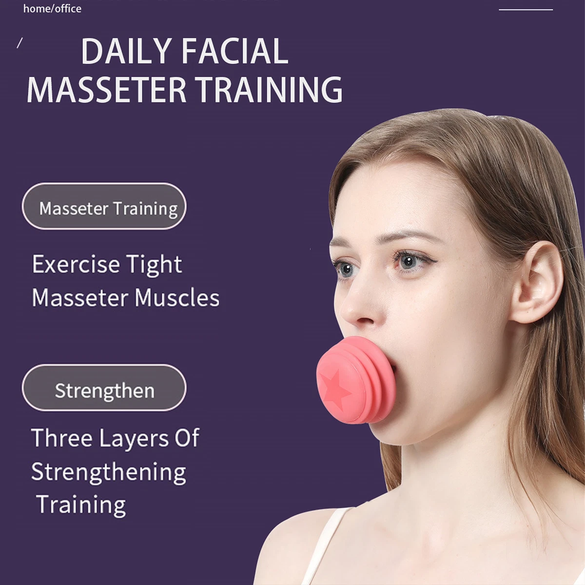 Facial Fitness Device to Tone & Strengthen your Jaw, Face, and Neck