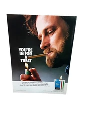 1985 Dutch Treats Little Cigars vintage Original Print Ad