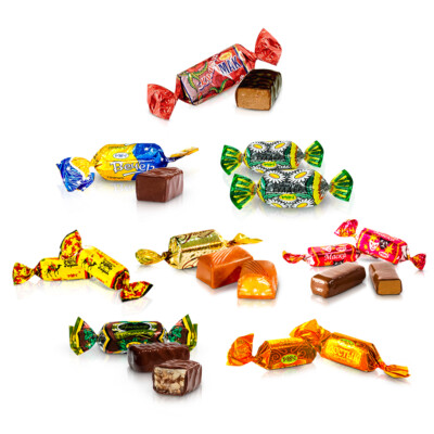 Schokopralinen Set - Gulder, 8 Sorten, 1 kg - Набор шоколадных конфет Гулдер