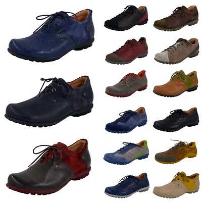 OVP Think! Kong Herren Schnürhalbschuhe Leder Wechselfußbett 18 Farben NEU