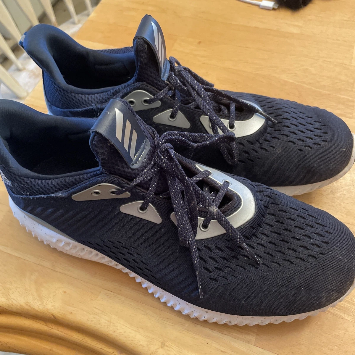 adidas gazelle silver green womens New adidas Men's Alphabounce 1 m Running Shoe Men 8 Navy/White/Silver