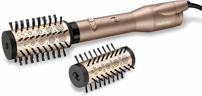 Babyliss as952e big hair dual air brush 2 ceramic headers 50 and 40 mm |  eBay