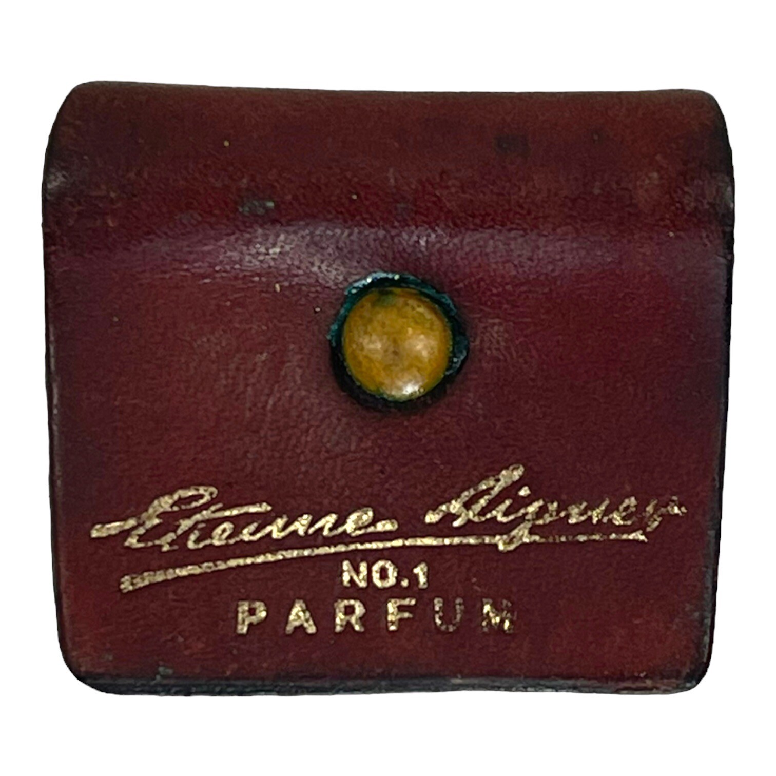 Vintage 50s 60s ETIENNE AIGNER Handmade Leather Perfume Holder Travel No. 1 RARE image 6