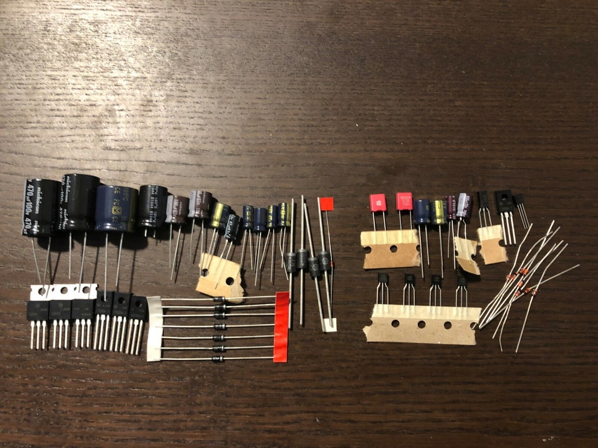 補充デッキパーツ Pioneer SX-939 Power Supply & Protection Recap Kit Capacitor