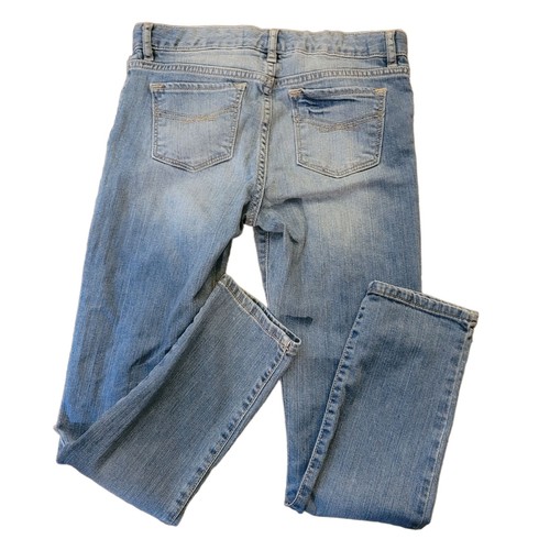 Gap Kids 1969 Super Skinny Jeans Adjustable Waist Distressed Plus Size 10 JJ1672 - Picture 4 of 6