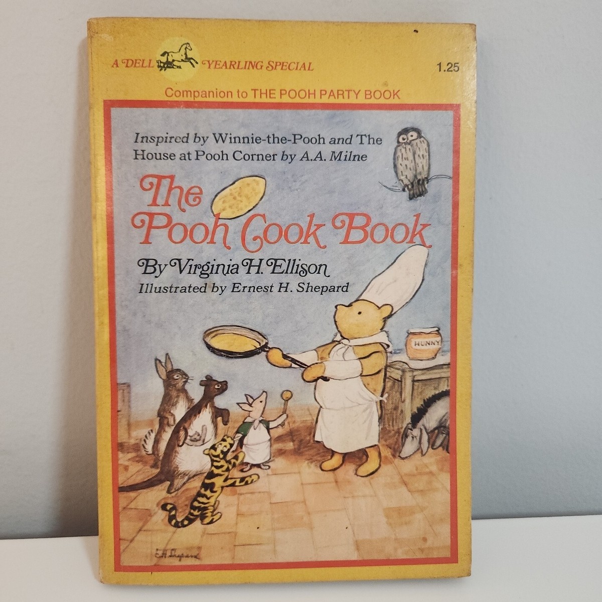 The Pooh Cook Book by Virginia Ellison 1973 Digest Paperback