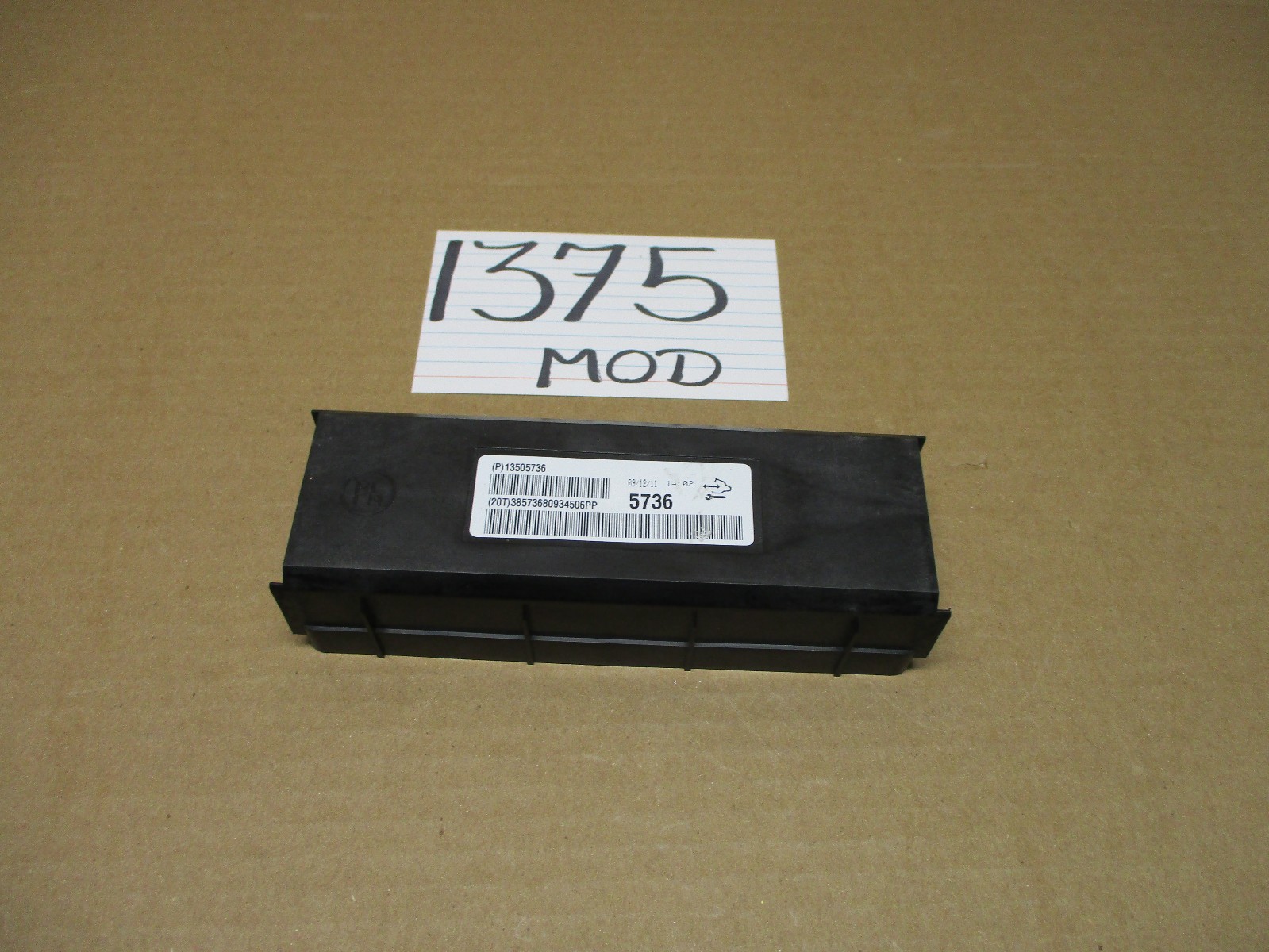 2011 GMC Terrain Temperature Control Module Computer #1375-MOD 