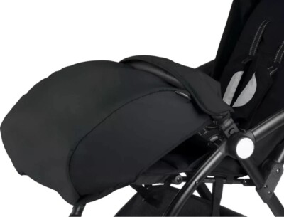 Leclerc Quick Kinderwagen Fußsack wasserabweisend warm bequem SCHWARZ
