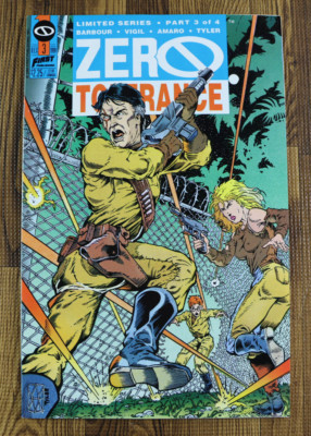 1990 First Publishing Comics Zero Tolerance #3 FN/FN+ | eBay