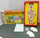 Milton Bradley Operation Skill & Action Game Medical Theme Vintage Complete