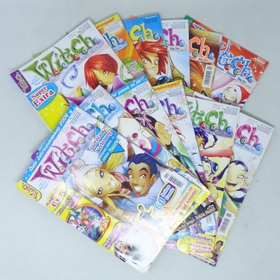 WITCH 2006 W.i.t.c.h. 12x Comic MANGA 1-12 kompl. Jahrgang OHNE EXTRAS Zust. GUT