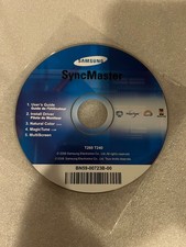 Samsung SynMaster User's Guide and Install Driver CD-ROM for T260 T240