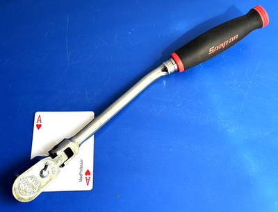 #ad #ad Snap on 3 8quot; Drive Dual 80 Bent Handle Soft Grip Flex Head Ratchet FHBF80A NEW $195.95