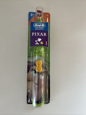 Oral-B Kid Battery Toothbrush Featuring Disney Buzz Lightyear Soft Bristles NIB