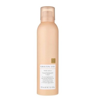 Kristin Ess Rose Gold Temporary Tint For Blonde Hair-In-Shower Application-7 oz 