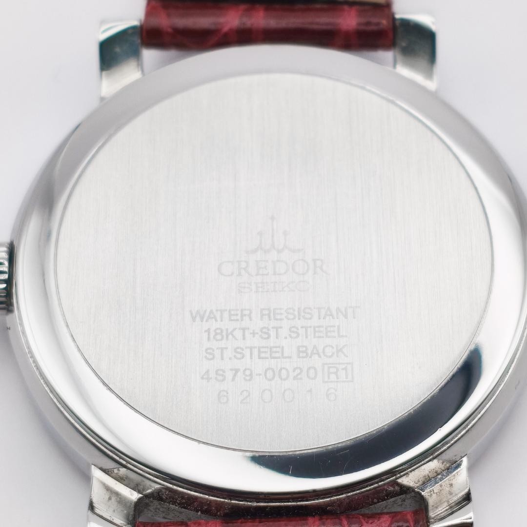 Mint condition Seiko Credor Mechanical Power Reserve GCAY998 K18